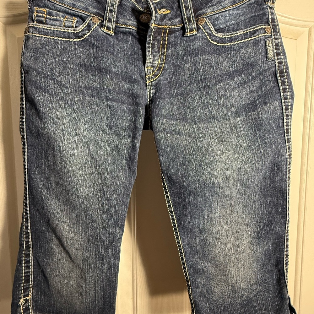 Silver Jeans Blue Women's Bermudas
